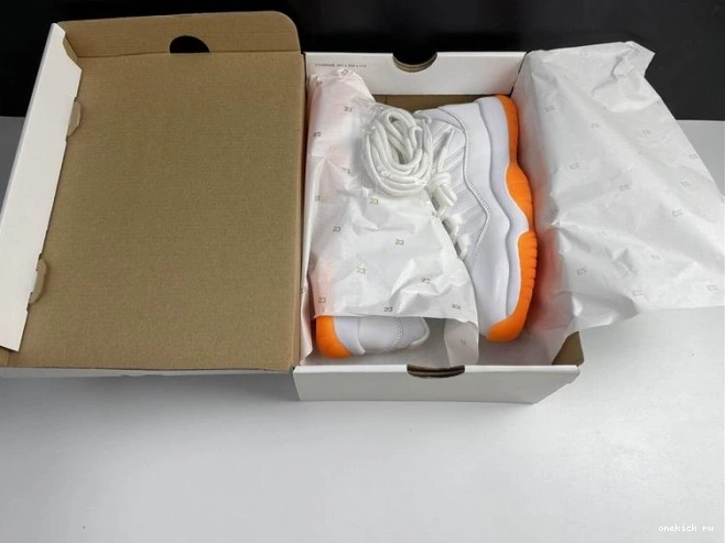 Chep Onekick BRIGHT CITRUS AIR LOW JORDAN AH7860-139 RETRO 11 0821
